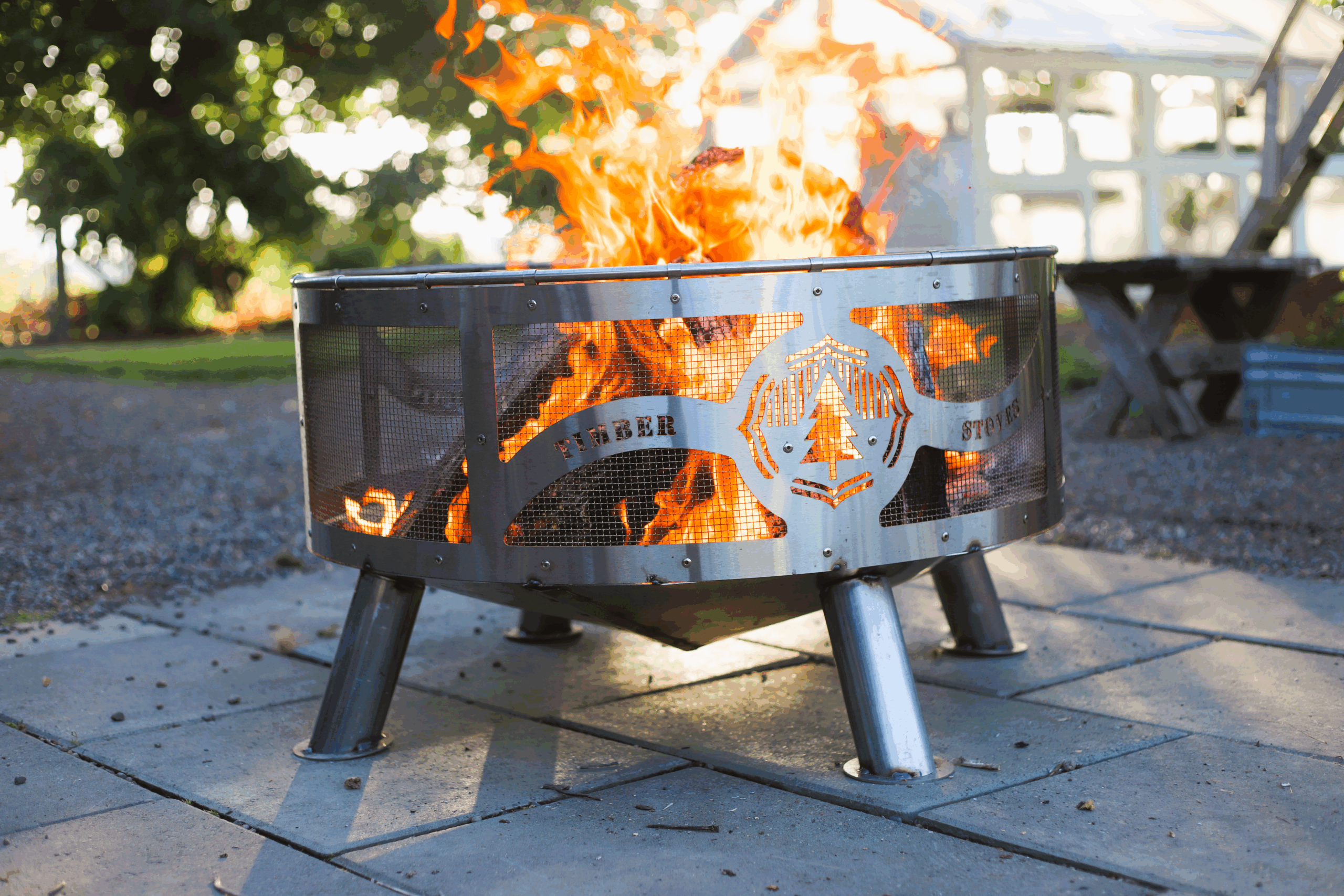 Stainless Steel Fire Pit - Image 3