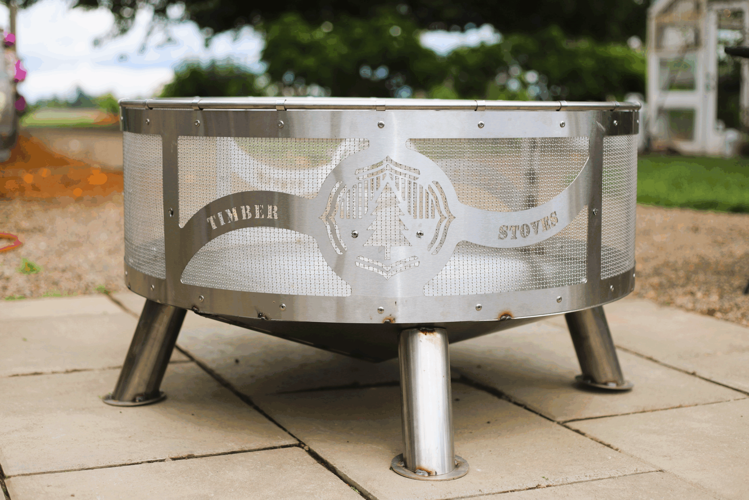 Stainless Steel Fire Pit - Image 4
